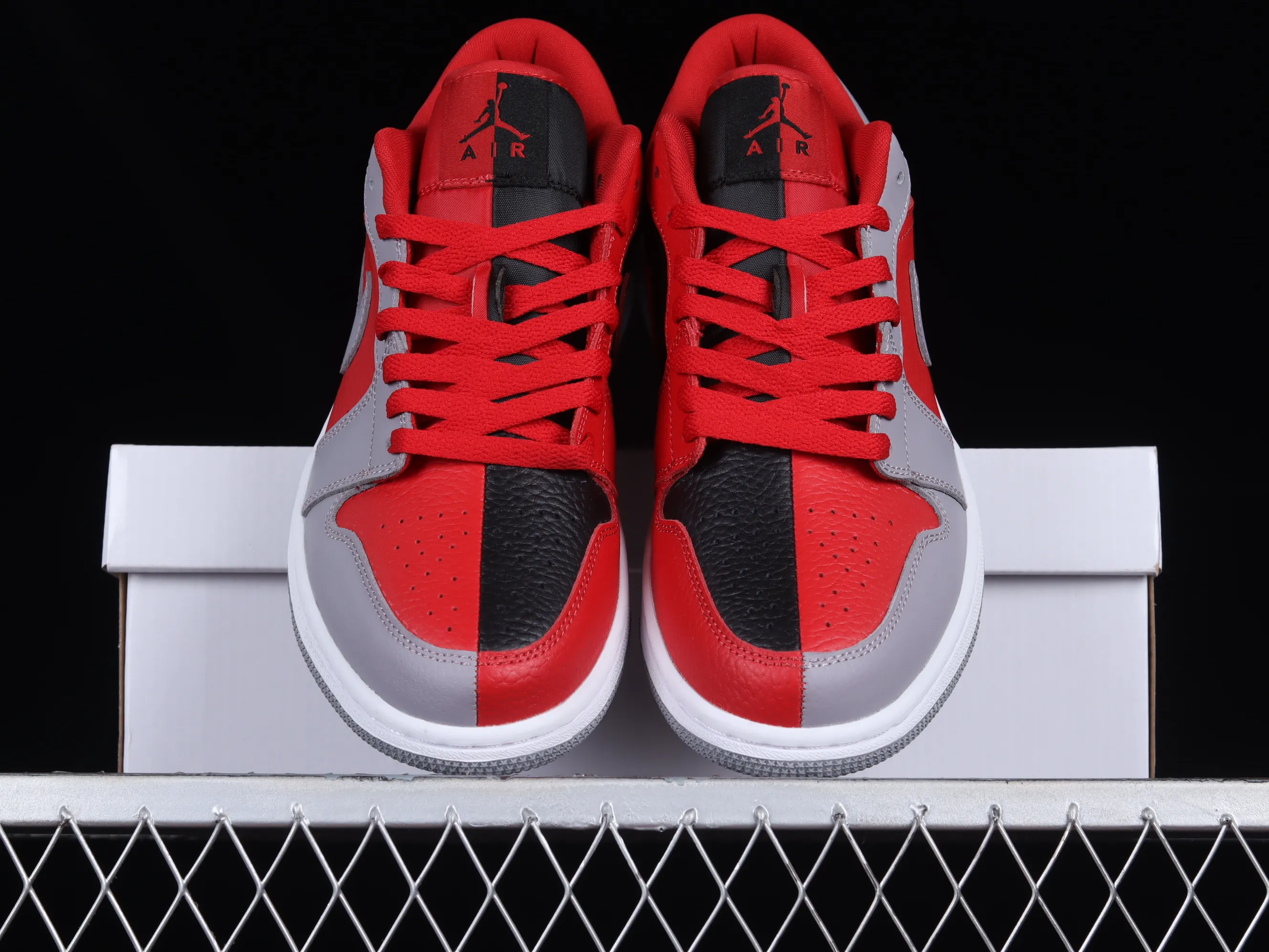 All categories Air Jordan Jordan series basketball shoes Air Jordan 1 Low Air Jordan 1 Low AJ1 Joe 1 gray red yin and yang color DR0502-600
